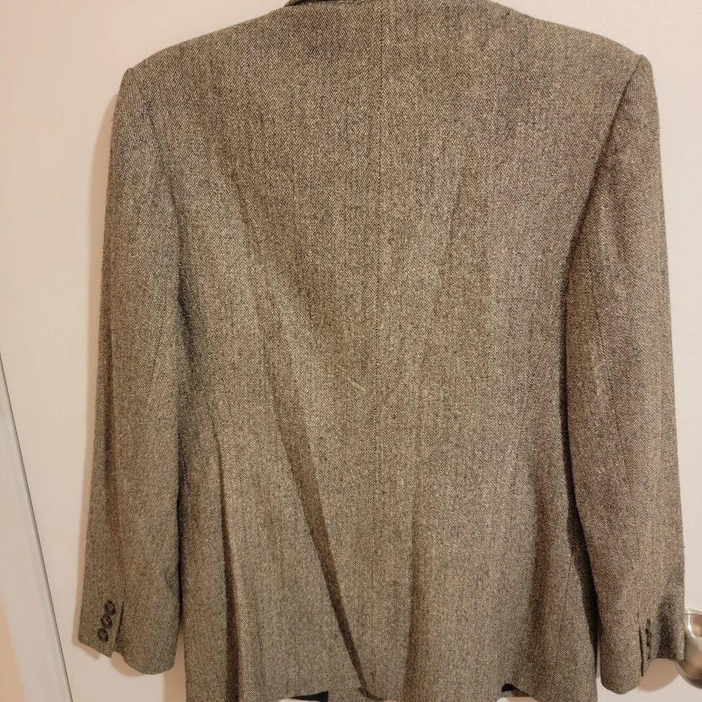 TALBOTS Blazer Size 4 Silk Wool Blend Academia Quiet Luxury Preppy Professional